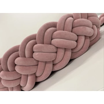 Prémium fonott velúr rácsvédő - nyolcas fonat - általad megadott színben