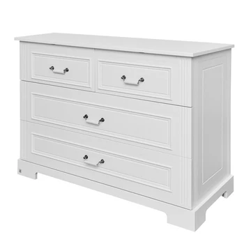 Ines Elegant White négyfiókos komód Ines Elegant White négyfiókos komód