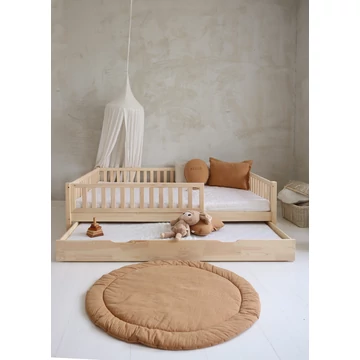 SKY Plus Extra gyerekágy - 140x200 - natúr fa