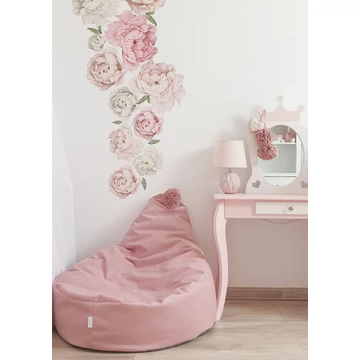 Gyerek babzsákfotel - rózsaszín