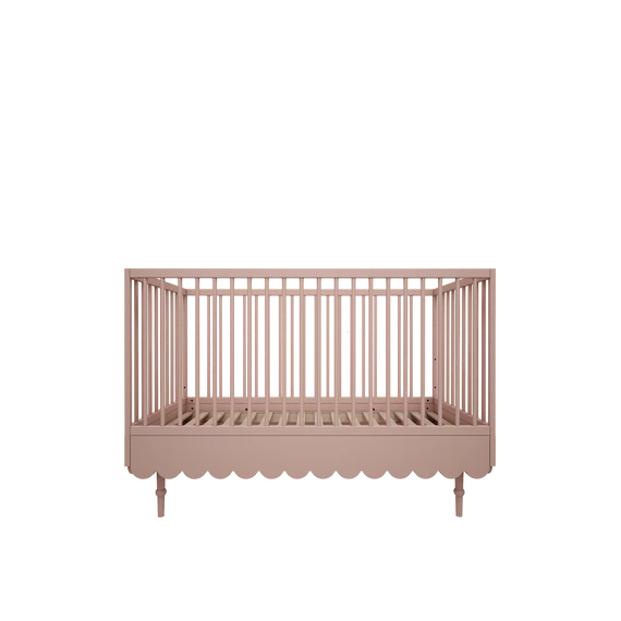 Babushka Pink átalakítható kiságy 70x140